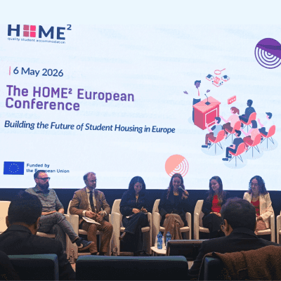 The HOME² European Conference puts student housing at the centre of Europe’s housing agenda